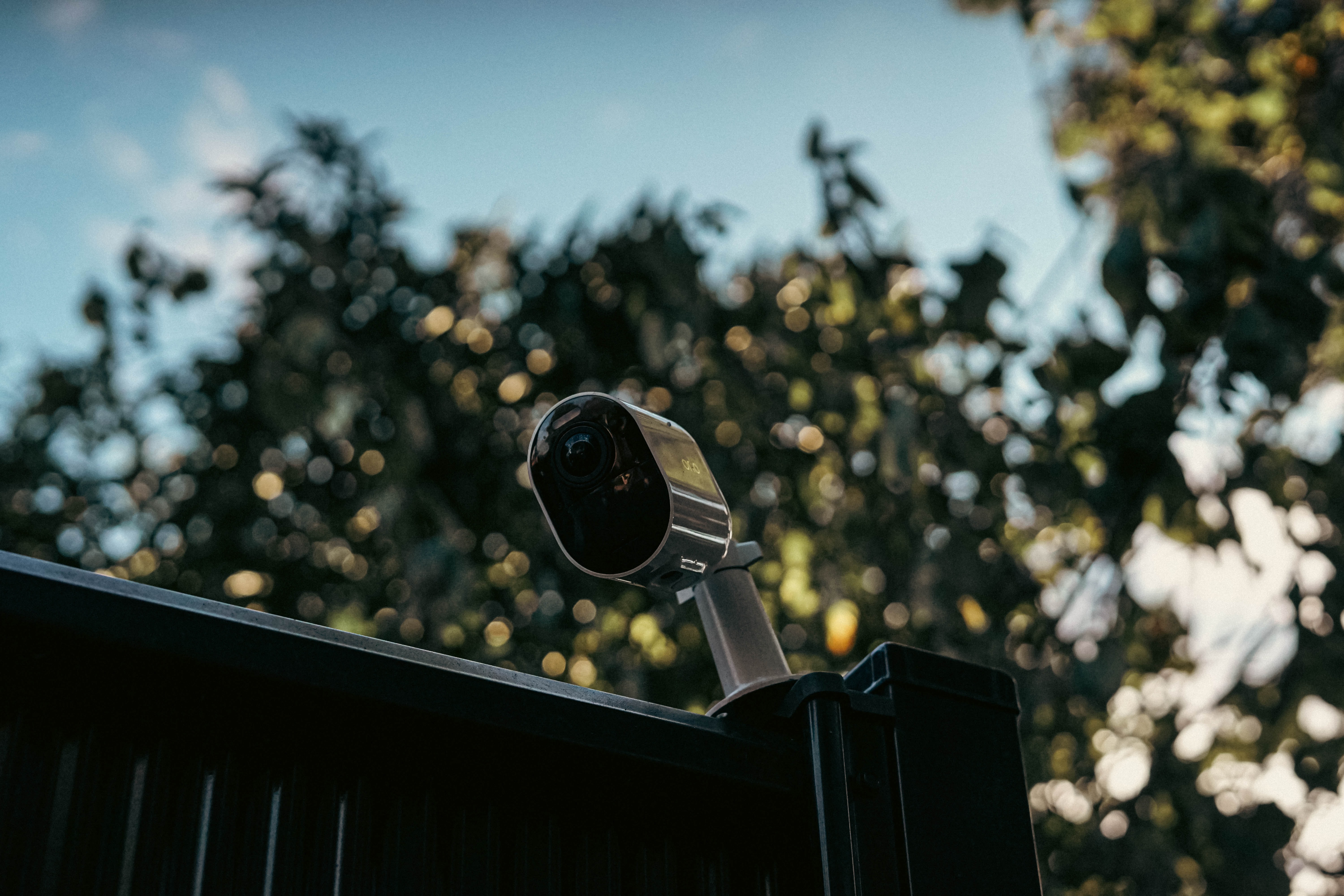 Security camera installation